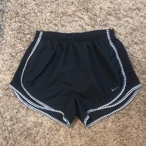 Nike tempo running shorts.